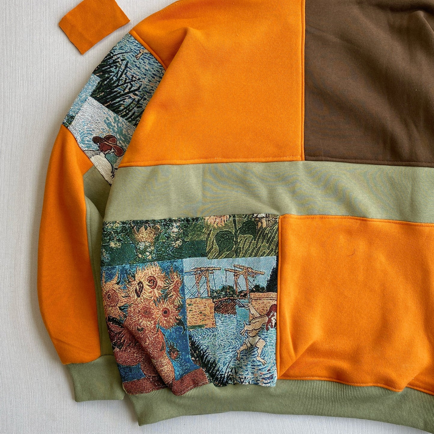 "Van Gogh's Dream" 1-of-1 Reworked Hoodie