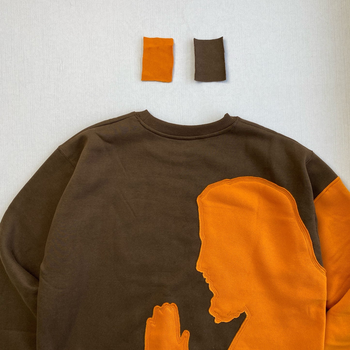 "Praying Hands" 1-of-1 Reworked Crewneck