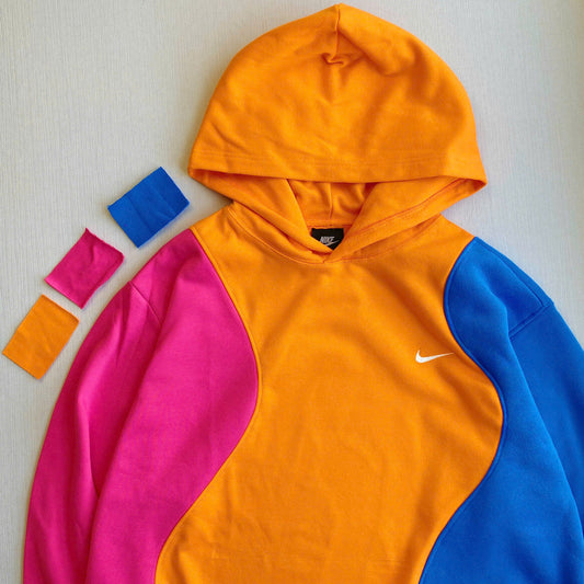 "Sunset Wave" 1-of-1 Reworked Hoodie