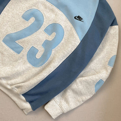 "Coastal Blue" 1-of-1 Paneled Sweatshirt