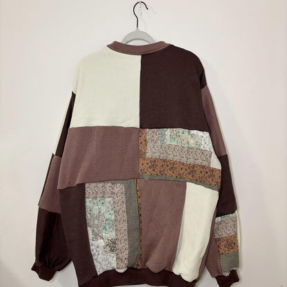 Artisan Reworked Patchwork Pullover