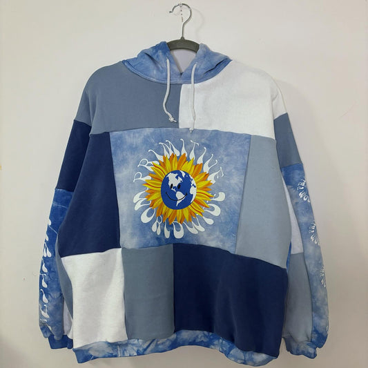 Custom Artisan Panel-Cut Hoodie