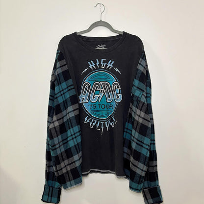 Essential Contrast Block Pullover