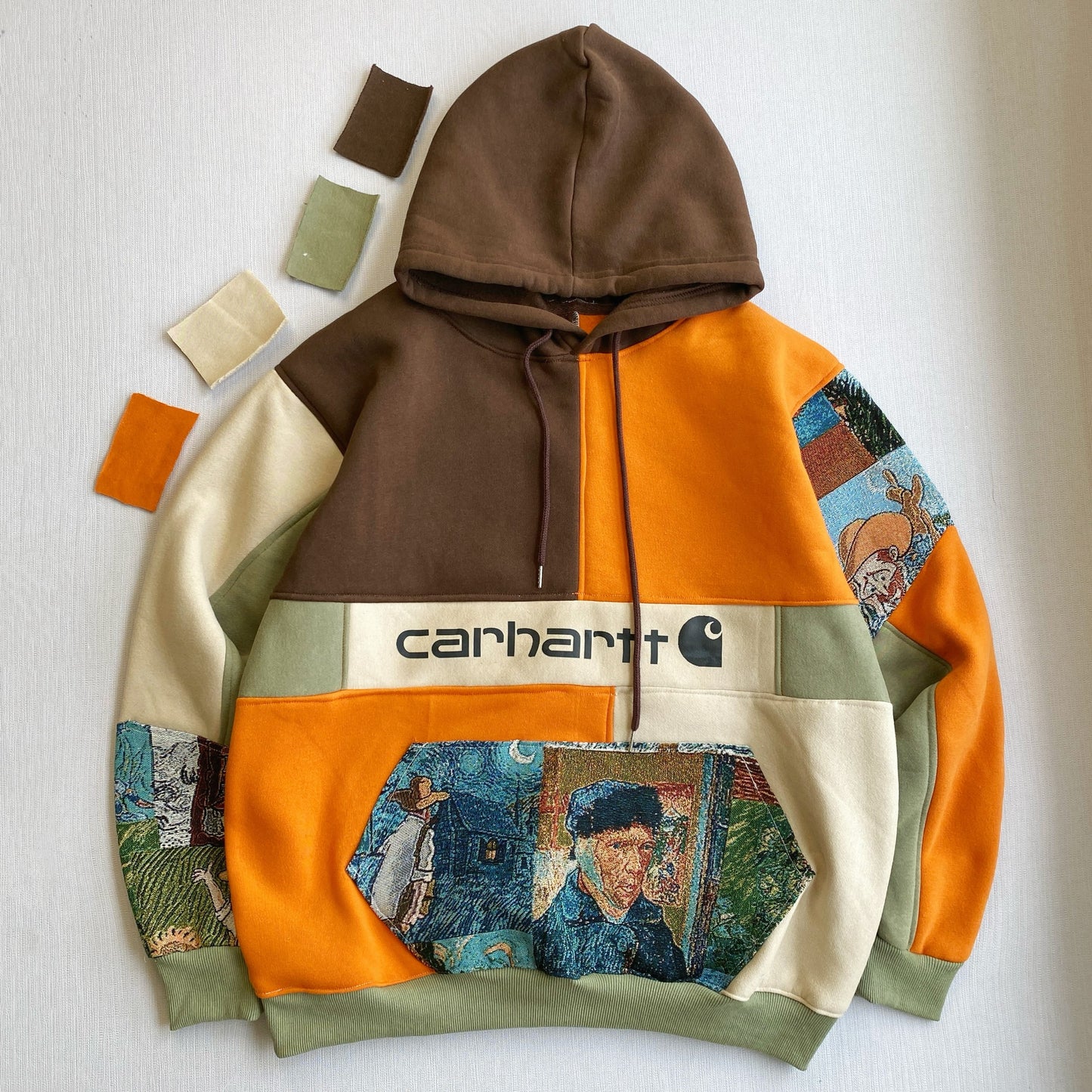 "Van Gogh's Dream" 1-of-1 Reworked Hoodie