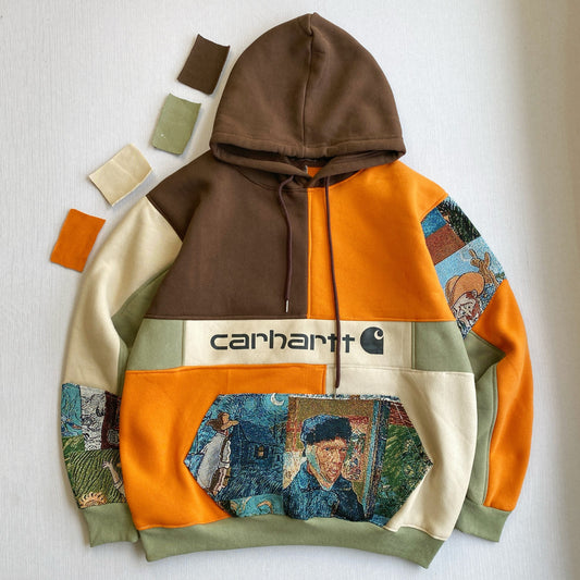 "Van Gogh's Dream" 1-of-1 Reworked Hoodie