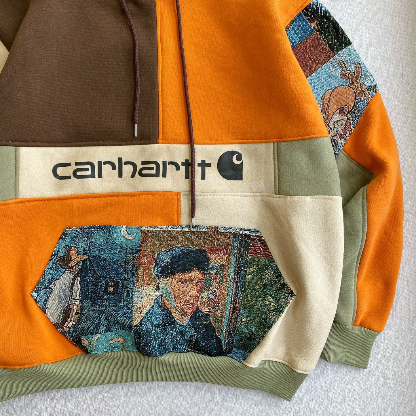 "Van Gogh's Dream" 1-of-1 Reworked Hoodie