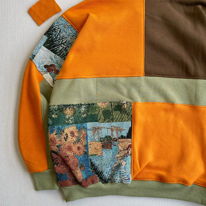 "Van Gogh's Dream" 1-of-1 Reworked Hoodie