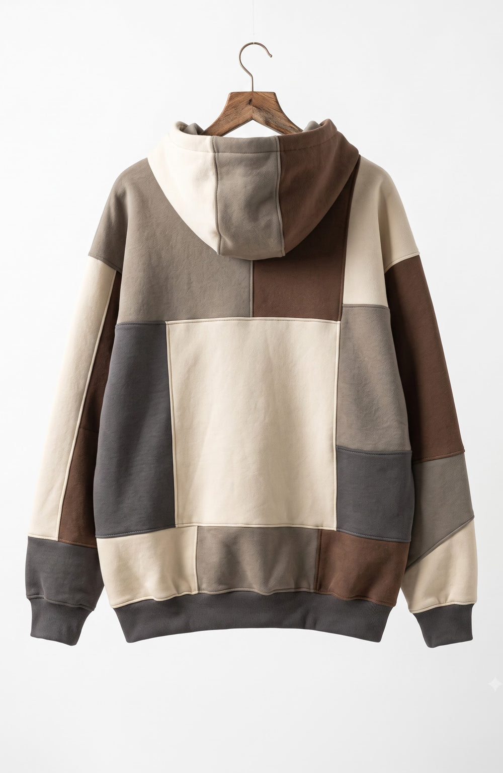 Neutral Earth Tones 1-of-1 Rework Hoodie