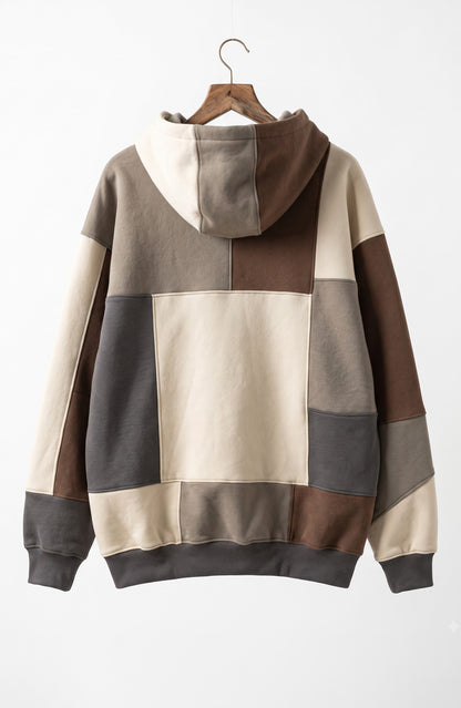 Neutral Earth Tones 1-of-1 Rework Hoodie